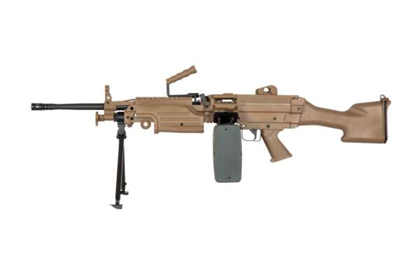 Replica della mitragliatrice SA-249 MK2 CORE™ - Marrone chiaro - immagine 14