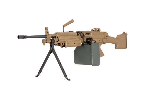 Replica della mitragliatrice SA-249 MK2 CORE™ - Marrone chiaro