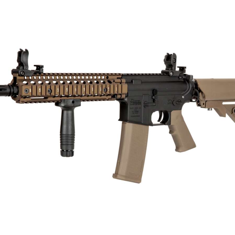 Replica della carabina Daniel Defense® MK18 SA-E19 EDGE™X-ASR™ - Bronzo del caos