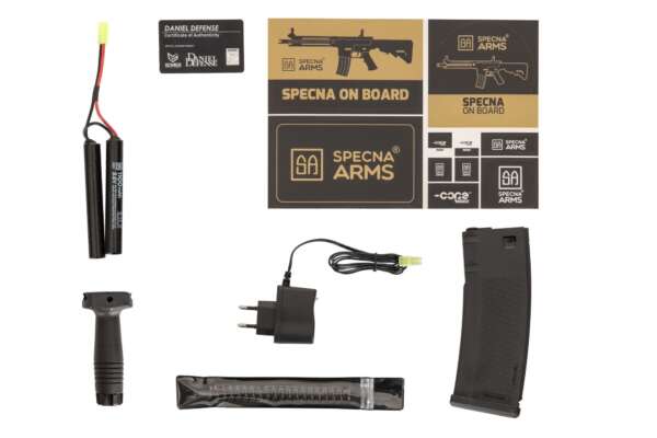 Replica della carabina Daniel Defense® MK18 SA-C19 CORE™ X-ASR™ - Nera - immagine 6