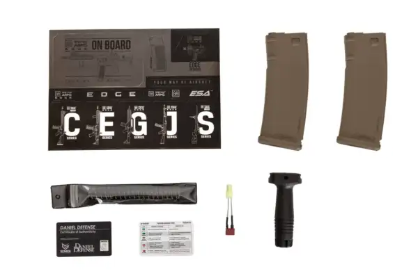 Specna Arms Daniel Defense® MK18 SA-E19 EDGE 2.0™  Replica Carbine - Chaos Bronze [SPE-01-030869] - immagine 11