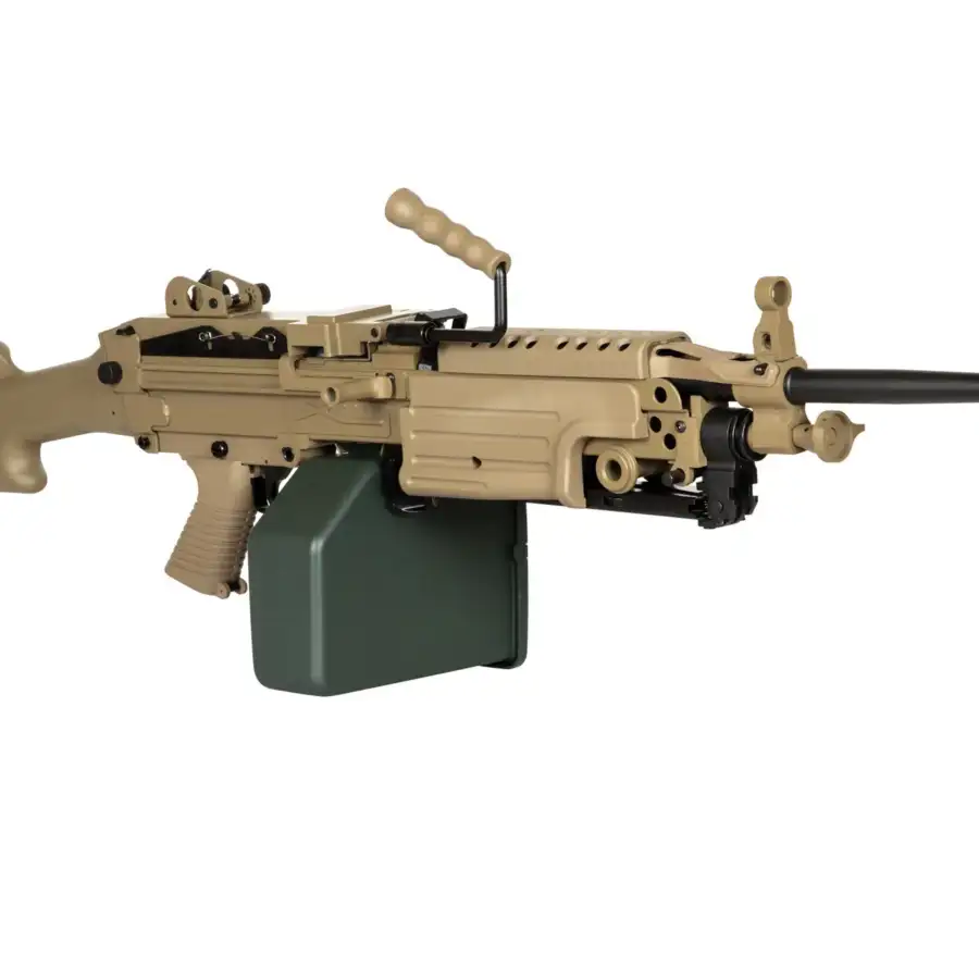 Replica della mitragliatrice SA-249 MK2 EDGE™ - Marrone chiaro