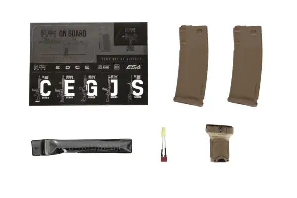 [SPE-01-033926] SA-E13-RH EDGE 2.0™ Carbine Replica Heavy Ops Stock - Mezzo colore marrone chiaro - immagine 7
