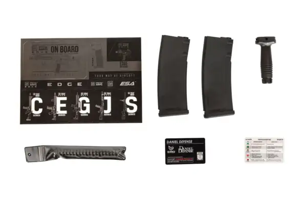 [SPE-01-035029] Carabina Daniel Defense® MK18 SA-E26 EDGE™ Replica - Nera - immagine 8