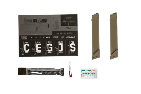 SPECNA ARMS FUCILE ELETTRICO REPLICA  SA-X02 EDGE 2.0 - Mezza abbronzatura [SPE-01-035403] - immagine 10