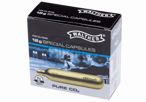 Walther Capsule Co2 12g 10pz - immagine 2