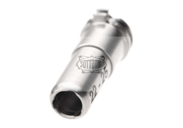 Maxx Model Spingi pallino regolabile in titanio CNC da 22 mm a 25 mm per AEG - immagine 4
