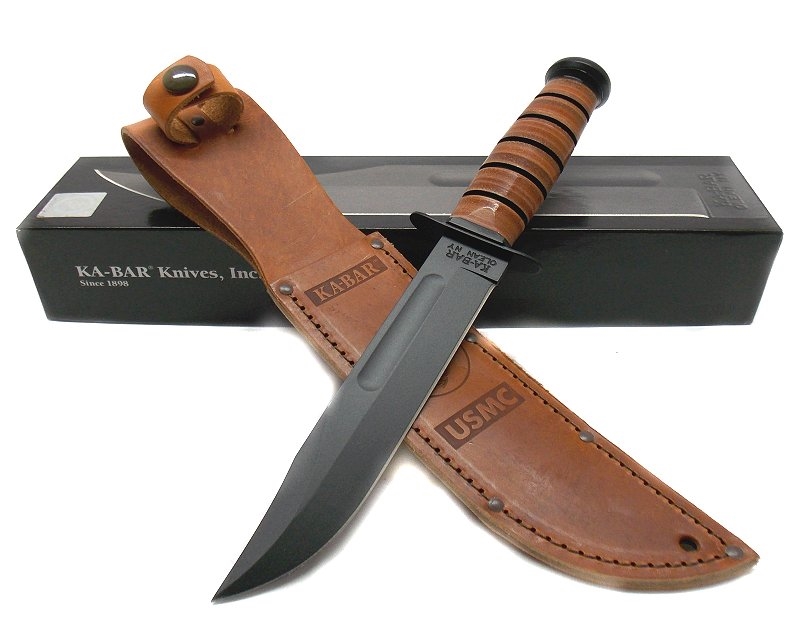Coltello KaBar USMC lama nera 1217