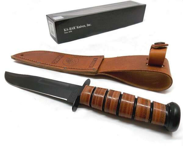 Coltello KaBar USMC lama nera 1217 - immagine 2
