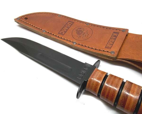 Coltello KaBar USMC lama nera 1217 - immagine 4