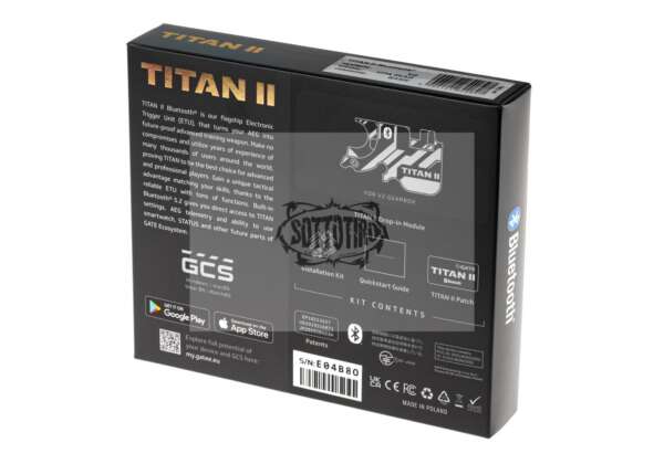 GATE Titan II V2 Bluetooth HPA posteriore cablato - immagine 6