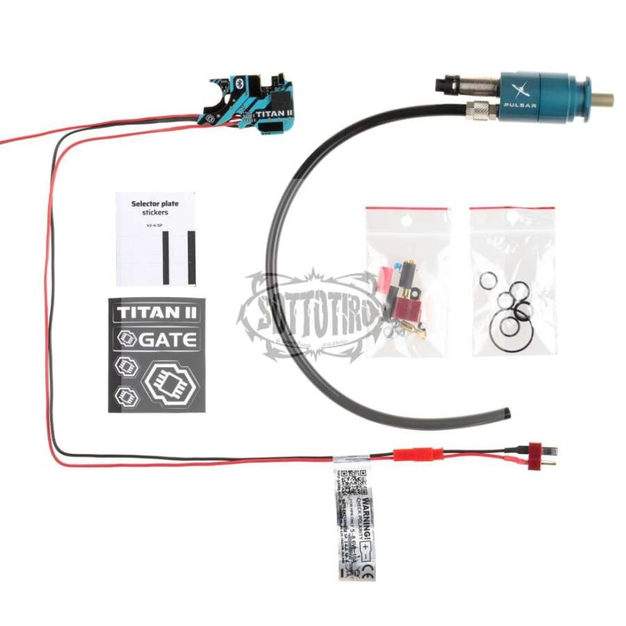 Gate Motore PULSAR S HPA con Bluetooth TITAN II cablato posteriore