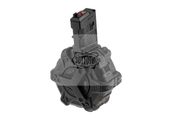AW Custom Drum Mag AR15 Serie GBB 350bb - immagine 4