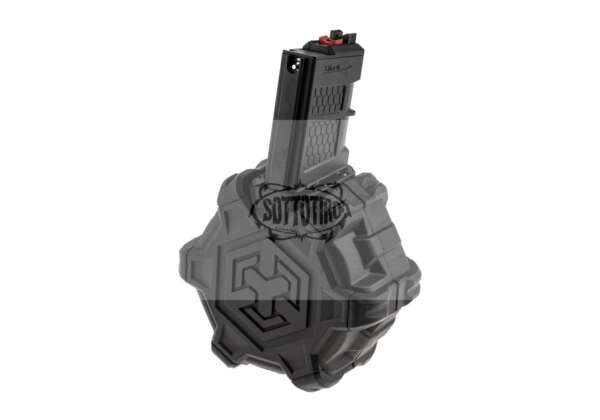 AW Custom Drum Mag AR15 Serie GBB 350bb - immagine 5