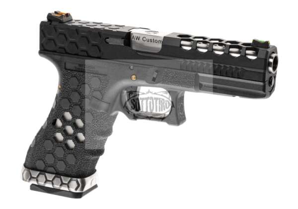 AW Custom VX0201 Hex Cut Full Metal GBB - immagine 2