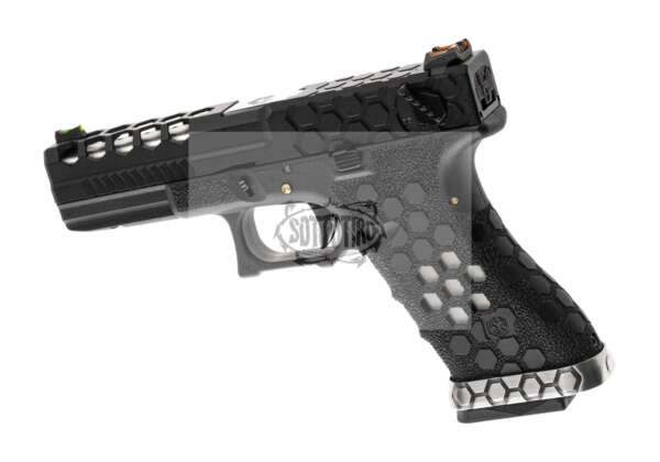 AW Custom VX0201 Hex Cut Full Metal GBB - immagine 3