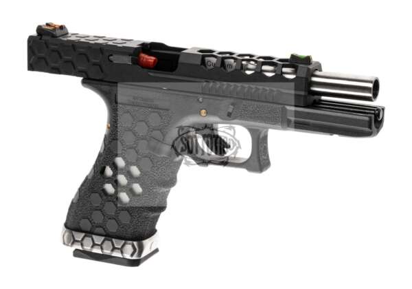 AW Custom VX0201 Hex Cut Full Metal GBB - immagine 4