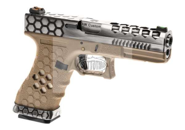 AW Custom VX0210 GBB interamente in metallo con taglio esagonale - immagine 2