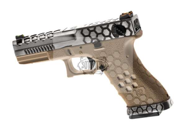 AW Custom VX0210 GBB interamente in metallo con taglio esagonale - immagine 3