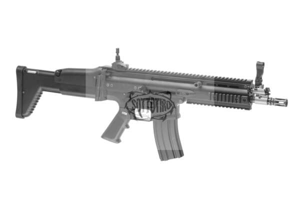 WE MK16 Open Bolt GBR Nero