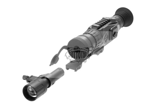 Sightmark Cannocchiale da puntamento digitale Wraith 4K 4-32x40 Day/Night Vision con supporto lungo - immagine 11