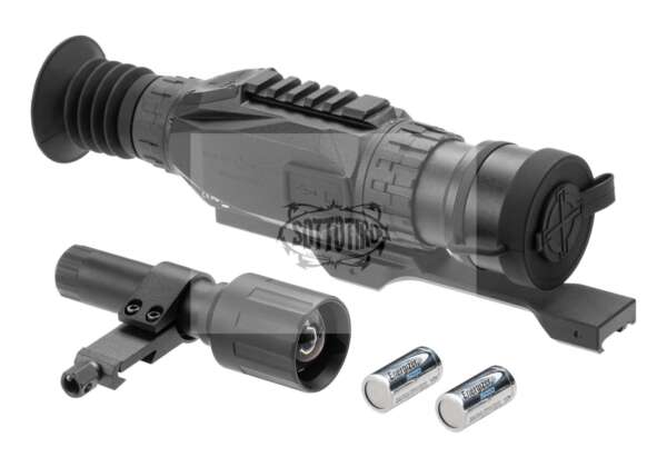 Sightmark Cannocchiale da puntamento digitale Wraith 4K 4-32x40 Day/Night Vision con supporto lungo