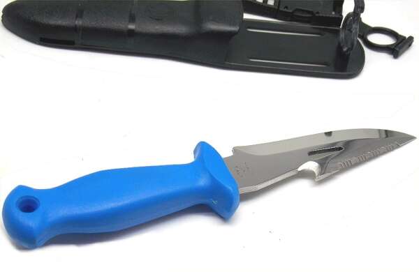 Coltello sub Mac 12 blu SUBACQUEO - immagine 2