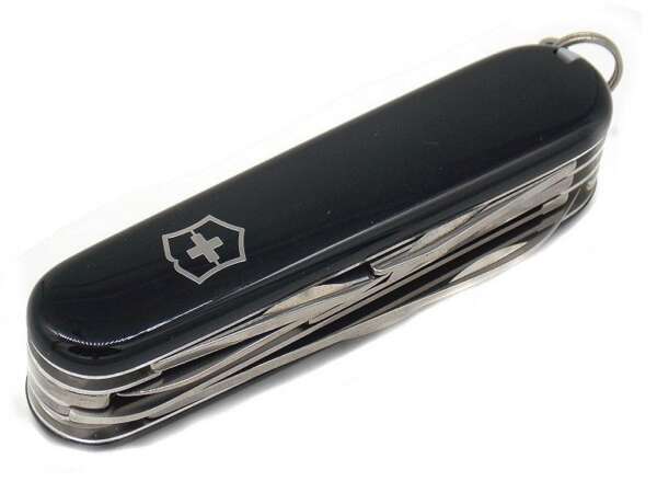 Coltello Victorinox Huntsman guancette nere 137133 - immagine 3