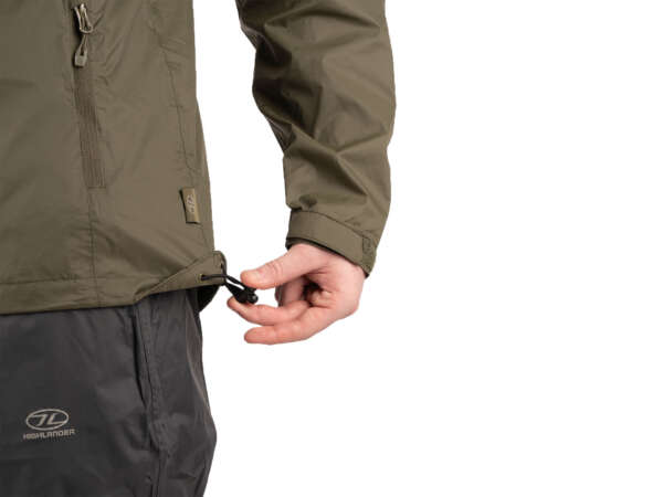 HIGHLANDER GIACCA IMPERMEABILE STOW & GO Ranger green - immagine 8