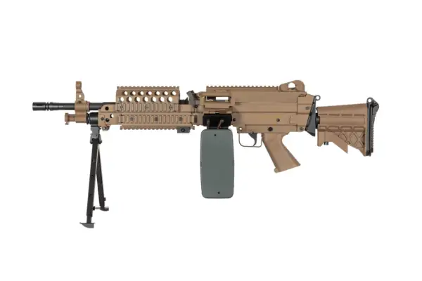 Specna Arms Replica della mitragliatrice SA-46 CORE Marrone chiaro - immagine 16