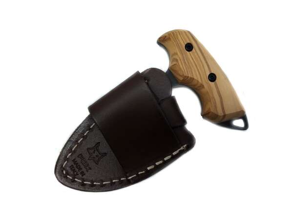 Coltello Fox da scuoio 1506 con manico in olivo - immagine 3