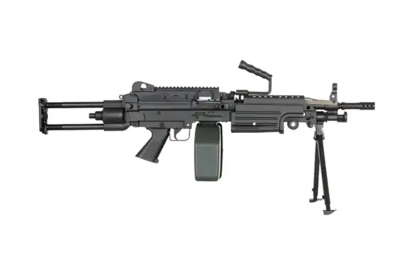 Replica della mitragliatrice SA-249 PARA CORE™ - nera - immagine 4