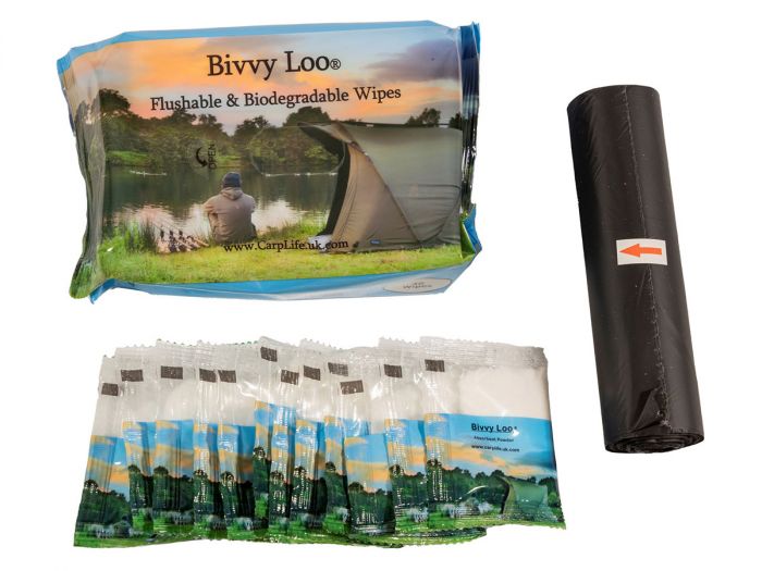 CARPLIFE Bivvy Loo Refill Pack OD GREEN