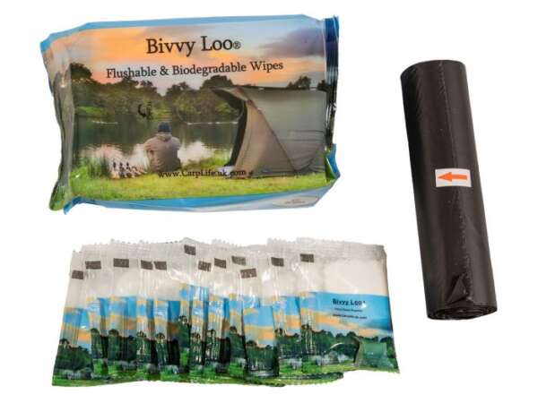 CARPLIFE Bivvy Loo Refill Pack OD GREEN - immagine 2