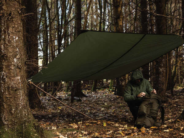 HIGHLANDER XL Tarp Shelter OD GREEN - immagine 3