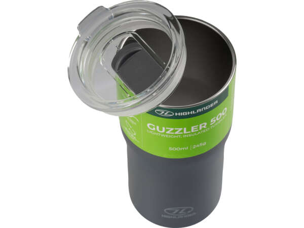 HIGHLANDER Guzzler 500 Tumbler (insulated) CHARCOAL