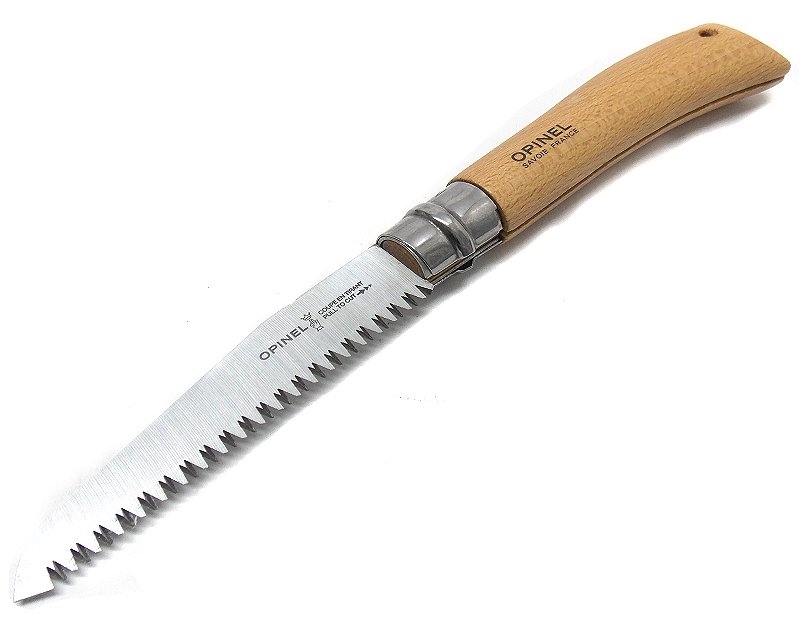 Seghetto opinel da giardiniere manico faggio