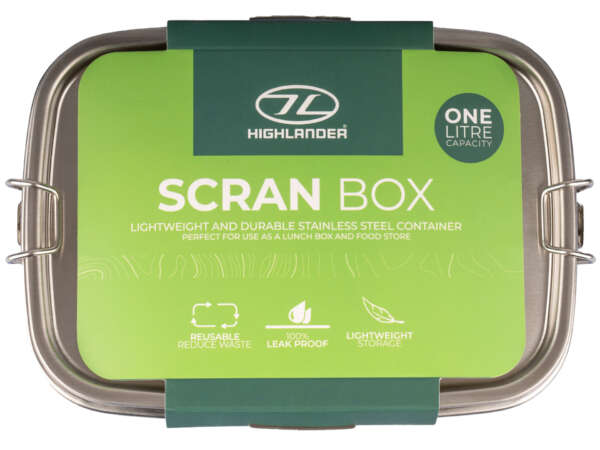 HIGHLANDER Scran Box ALUMINIUM GREY - immagine 5