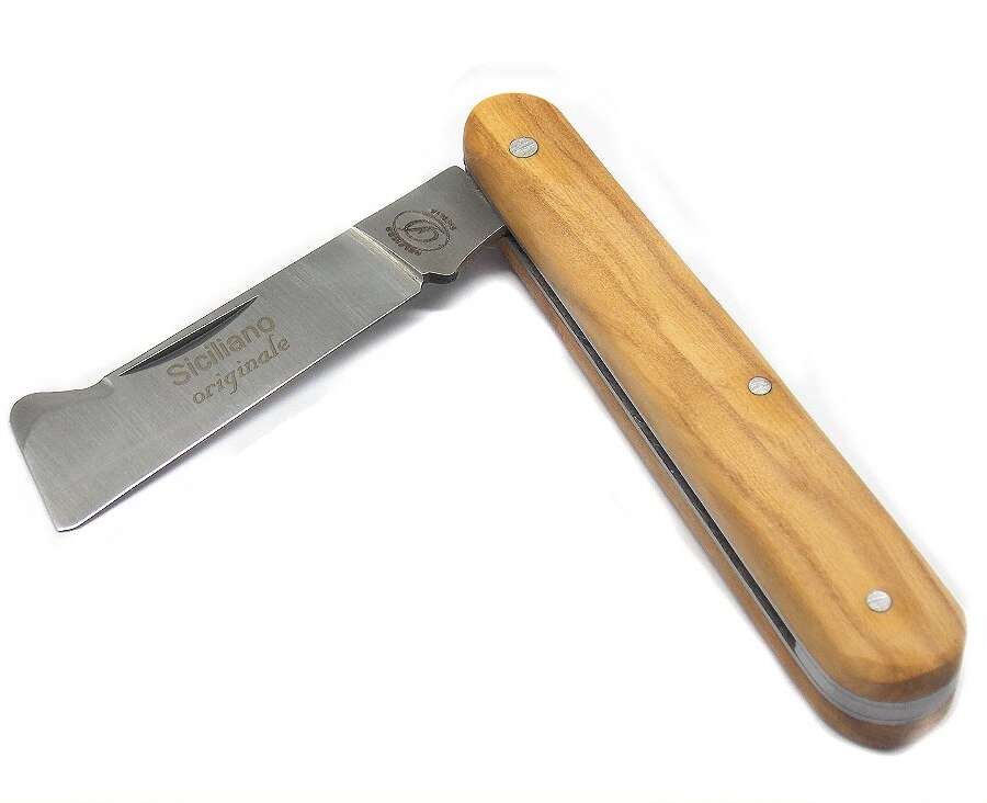 Coltello per innesto manico ulivo 189 19 cm