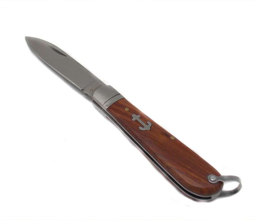 Coltello Albainox da barca con inserto ancora 19161