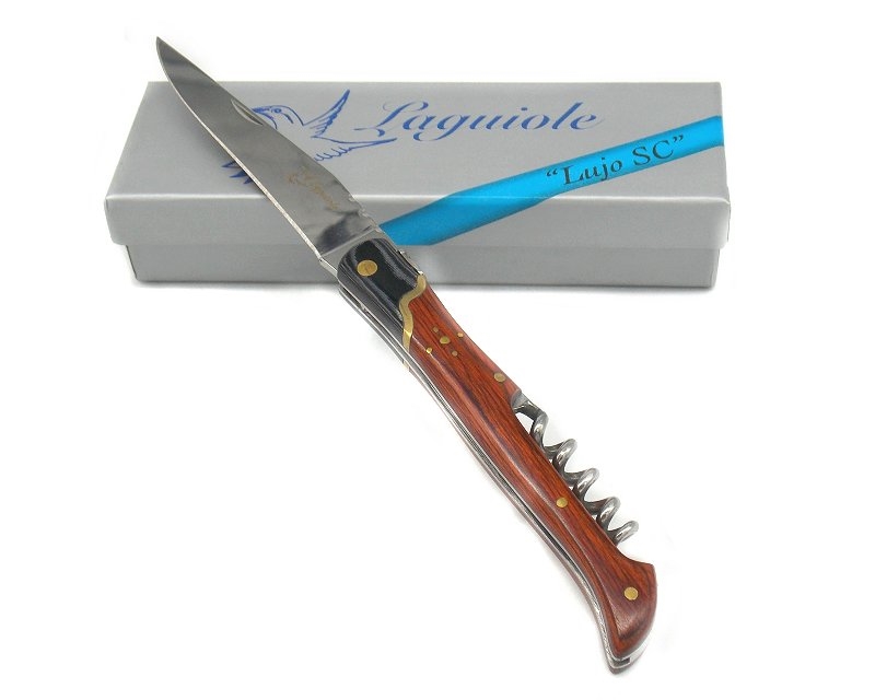 Coltello laguiole con apribottiglie 19248