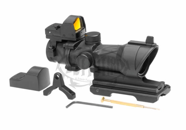 Aim-O 4x32 QD Combo Combat Scope + Mini Dot  NERO/TAN - NERO