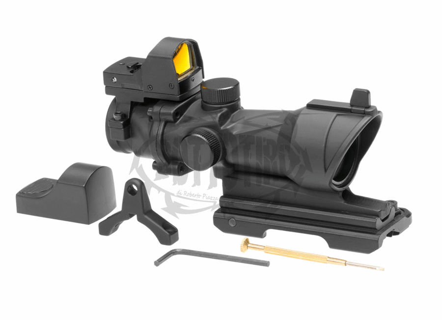 Aim-O 4x32 QD Combo Combat Scope + Mini Dot  NERO/TAN - NERO