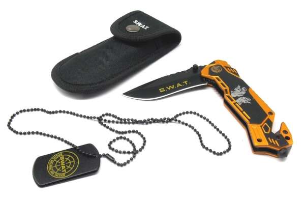 Coltello Albainox SWAT da soccorso con fodero 19433