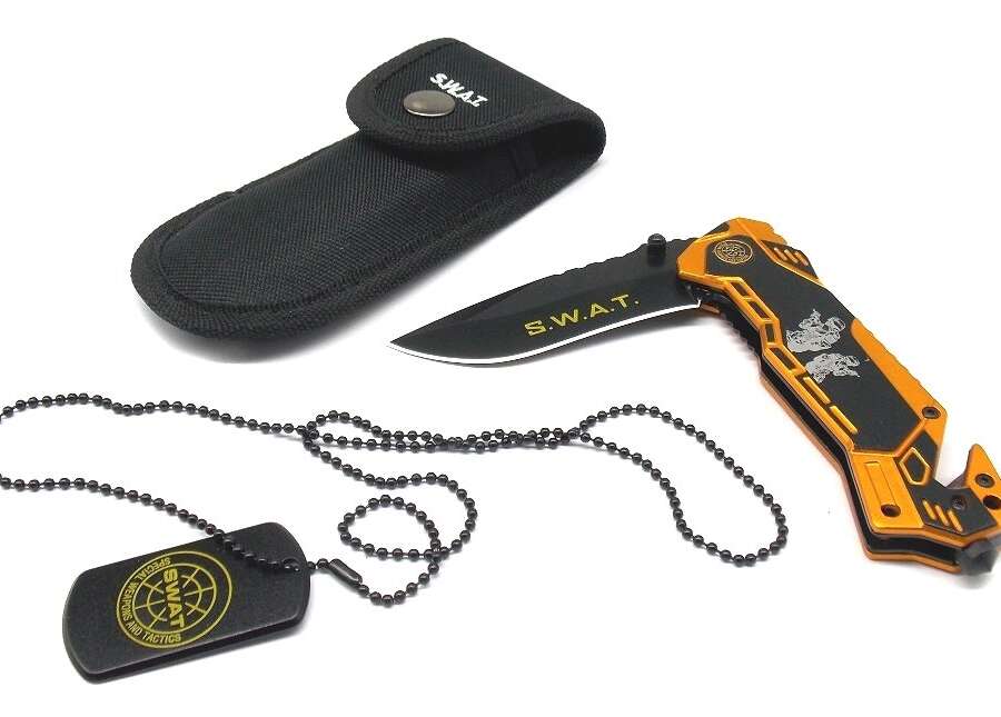 Coltello Albainox SWAT da soccorso con fodero 19433