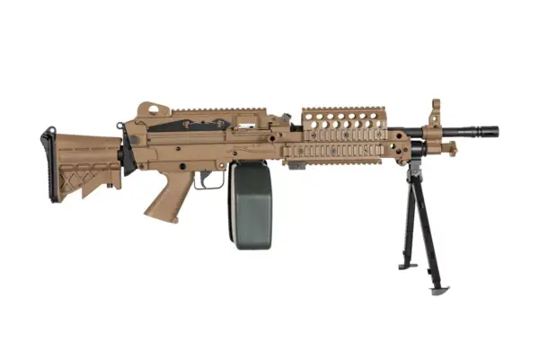 Specna Arms Replica della mitragliatrice SA-46 CORE Marrone chiaro - immagine 13
