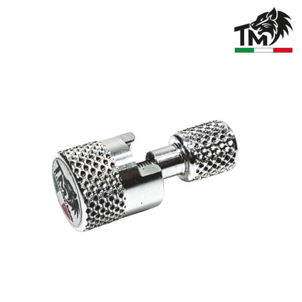 POMELLO COMPLETO CON FRESATA PER BINARIO ESTERNO SELECTORPLATE (TMPOMCS)