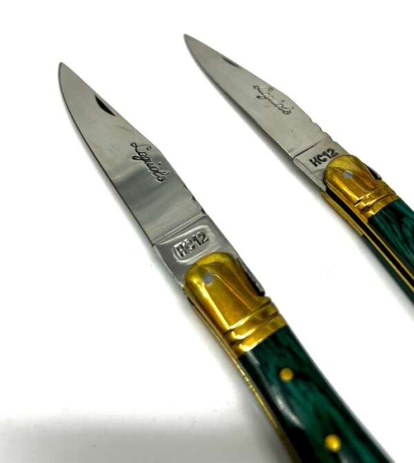 Coltello laguiole 2 pezzi con affilatore - immagine 3