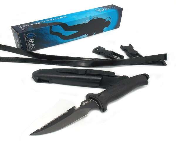 Coltello Mac sub lama nera Aquatys 2