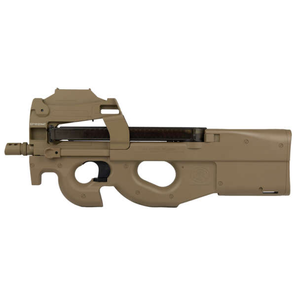 CYBERGUN FUCILE FN P90 STANDARD TAN CON RED DOT 6mm AEG ABS